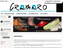 Tablet Screenshot of cramaro-chausseur.com